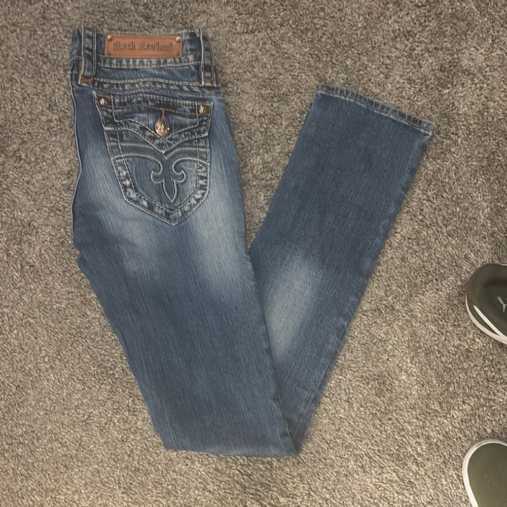 Rock Revival Blue skinny jeans